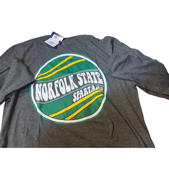 Champion Norfolk State Spartans Gray Long-Sleeve T-Shirt - Picture 1 of 1